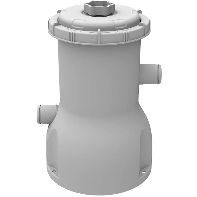 Pompe de filtration à cartouche Jilong Avenli CleanPlus avec deux tuyaux et une cartouche de taille 2