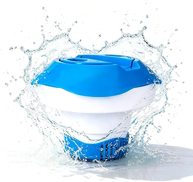 Diffuseur flottant de chlore FUDUOXIAO de sept pouces en polypropylène avec un corps extensible