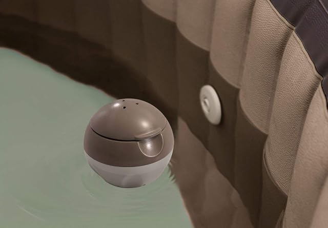 Diffuseur flottant de chlore Intex brun pour spas gonflables PureSpa