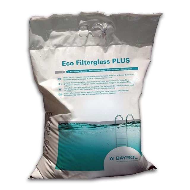 Duraol ECO Filterglass, vingt-cinq kilogrammes de verre filtrant recyclé en 0,3 à 1,0 millimètre