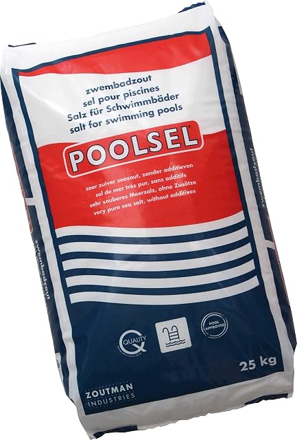 Sel de bassin well2wellness, un sac de vingt-cinq kilogrammes de sel ignigène pour électrolyse au sel