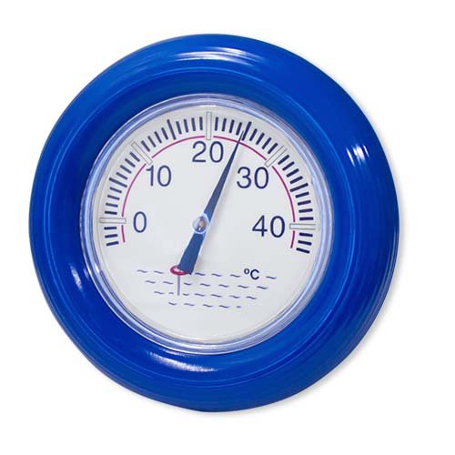 Thermomètre de bassin flottant Deluxe avec son anneau de flottaison