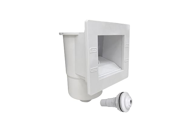 Steinbach Skimmerset S1 avec corps, panier, volet, bride, buse de refoulement et jeu de vis